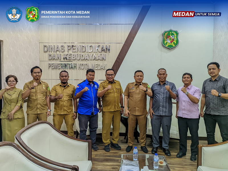 Dinas Pendidikan dan Kebudayaan Kota Medan Menerima Audiensi ISORI Kota Medan