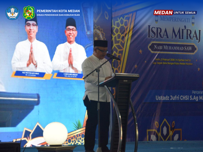 Peringatan Isra Mi'raj Nabi Muhammad SAW Pemerintah Kota Medan 2026
